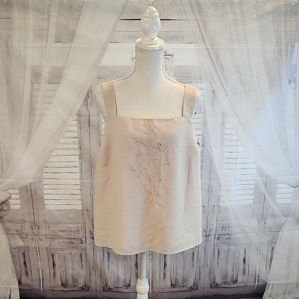 Draper's And Damon's Floral Tank Top